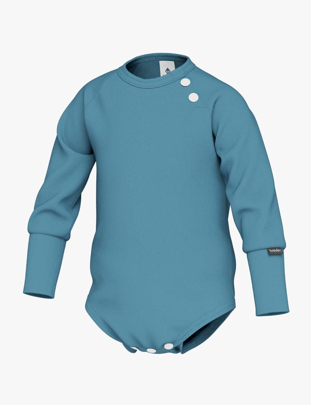 Ribbed Bodysuit with Long Sleeves GIANNA