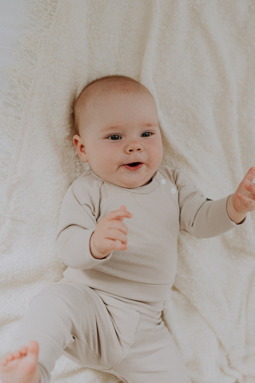 Ribbed Bodysuit with Long Sleeves GIANNA