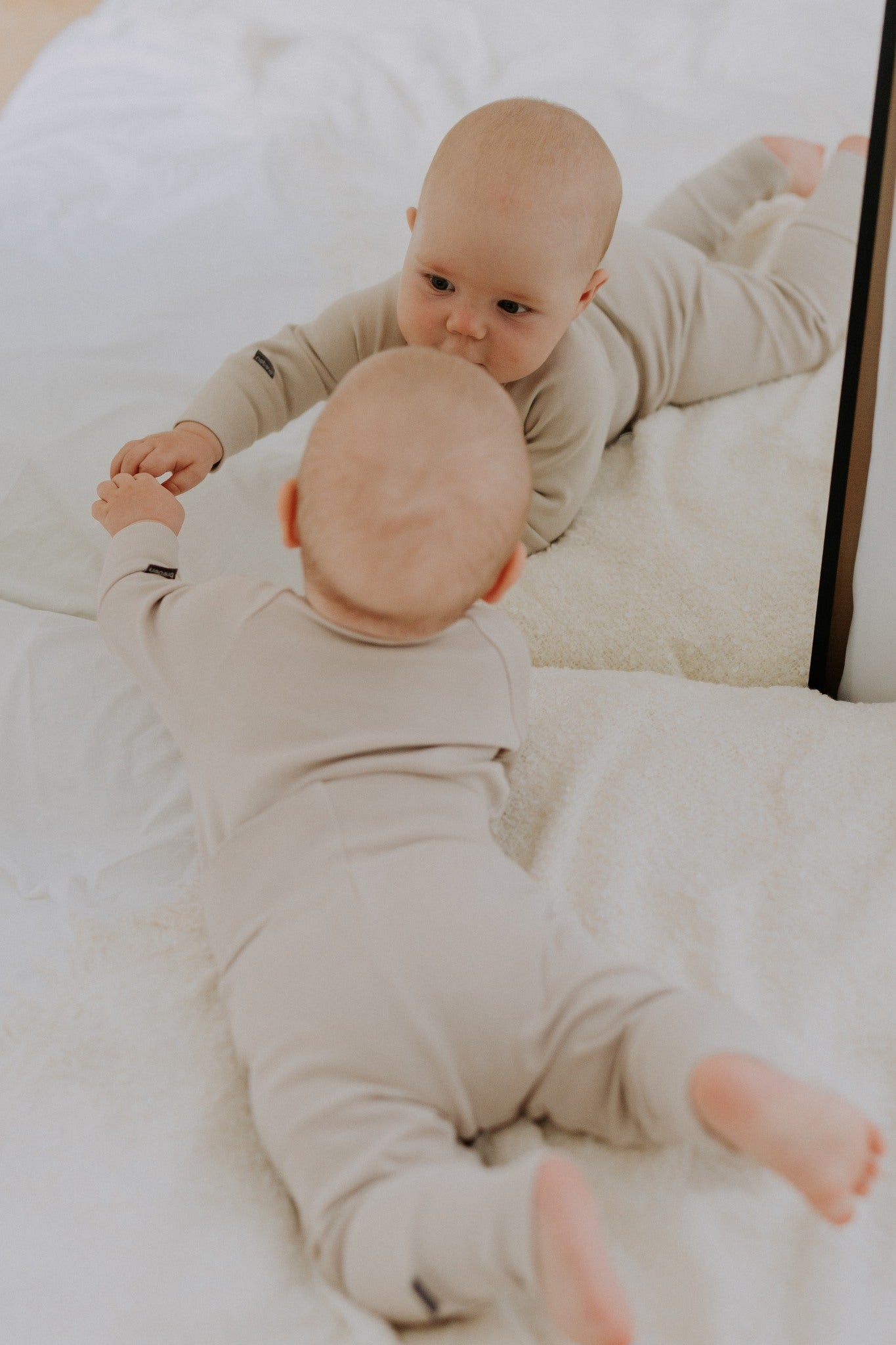 Ribbed Bodysuit with Long Sleeves GIANNA