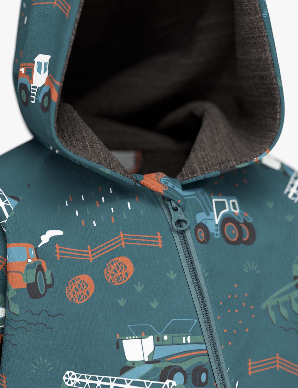 Merino wool baby romper MAJOR