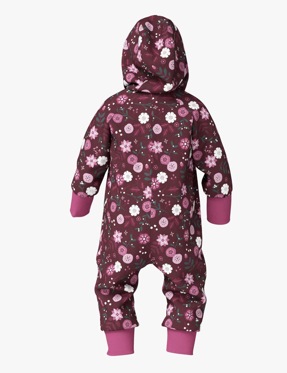 Merino wool baby romper MAJOR