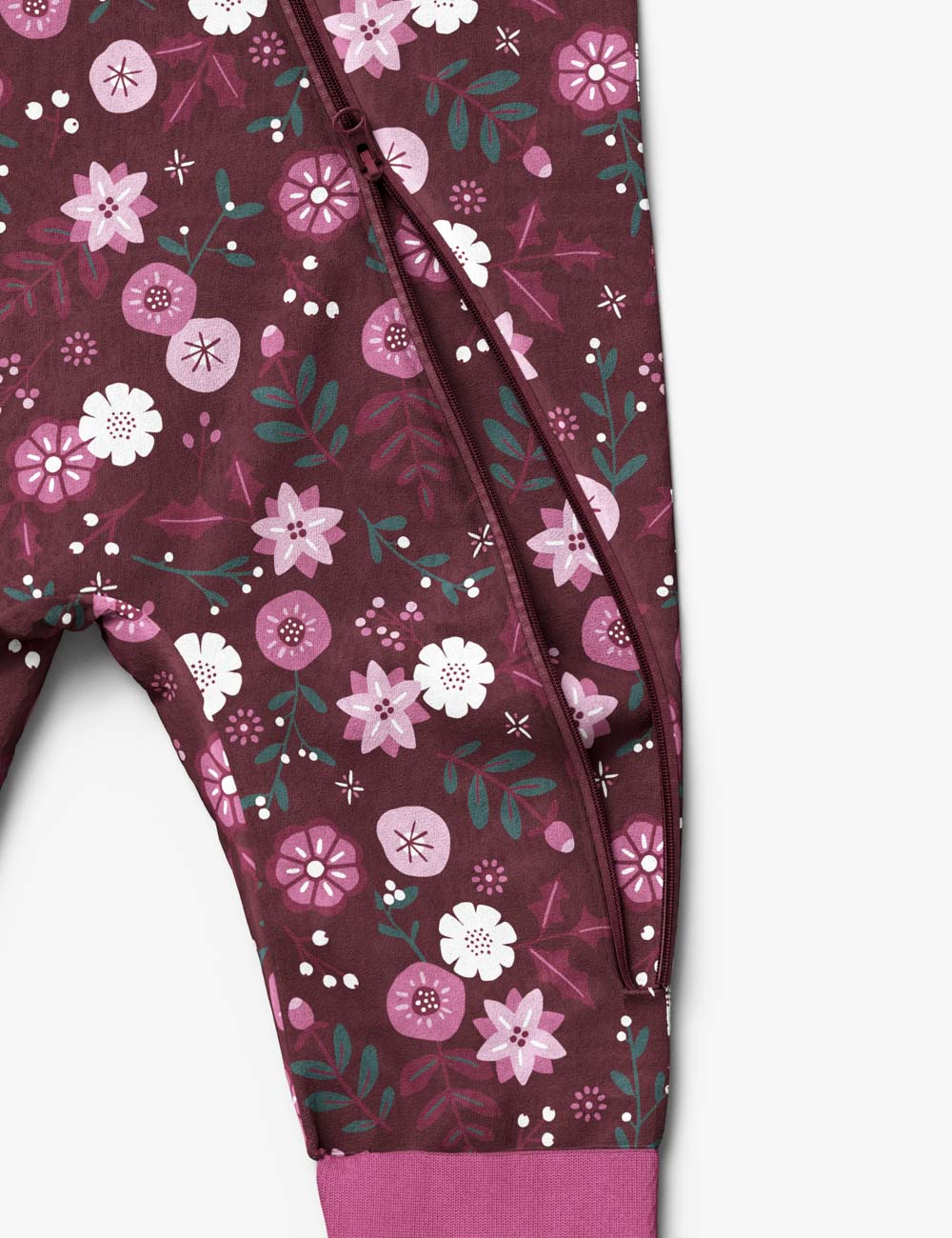 Merino wool baby romper MAJOR