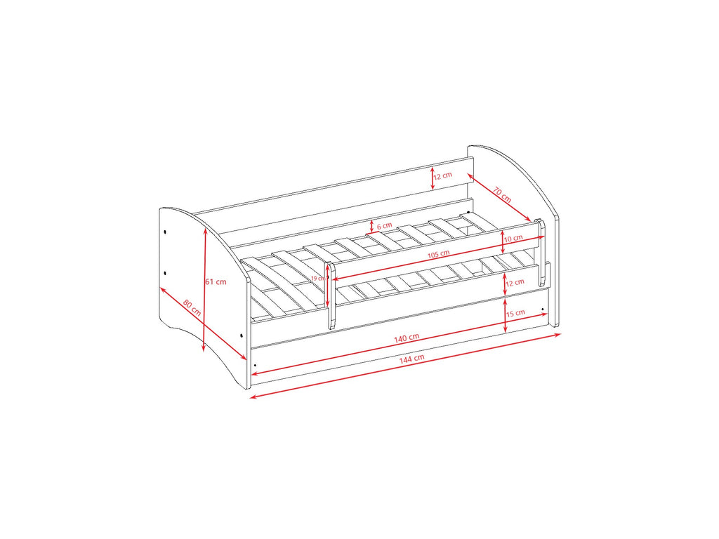 Babydreams Children’s Bed – Princess on a Horse