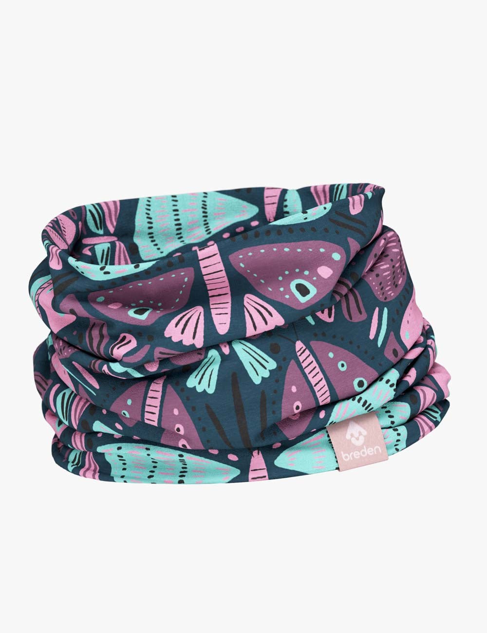 Kids Neck Tube For Autumn And Spring TOBIAS - Butterflies